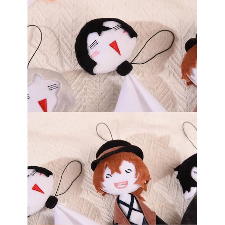 文スト⭐️ともぬい ぬいぐるみ 敦 太宰 国木田 乱歩 芥川 中也 ６点セット Amazon.co.jp: 文豪ストレイドッグス ぬいぐるみ 太宰治 中原中